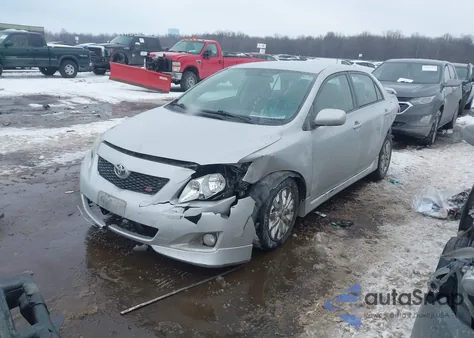2009 Toyota Corolla S from USA, damaged, VIN 1NXBU40E79Z075893